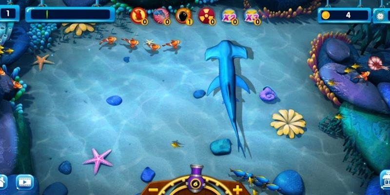 Chế độ săn cá boss và mini game hấp dẫn tại Bắn cá EE88